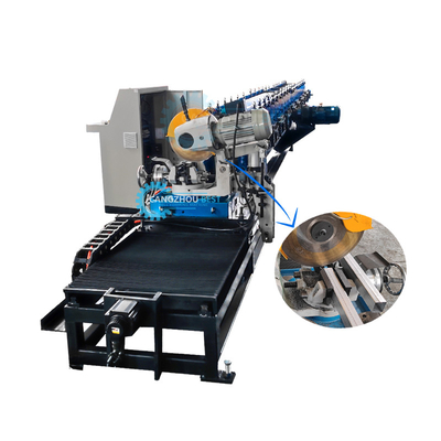 Hydraulic Seaming Square Downspout Pipe Roll Forming Machine Plc Control Sản xuất