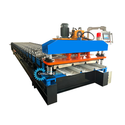 Chiều rộng cuộn 1220mm Tr4 Máy cán tấm lợp Làm hồ sơ thép