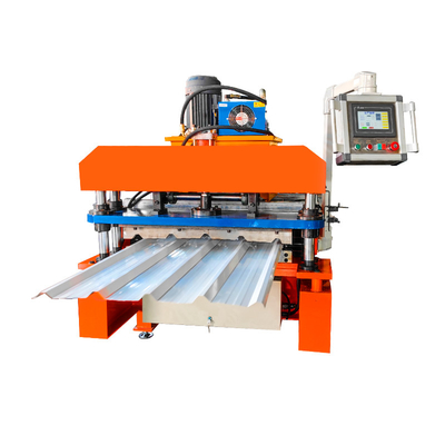Máy bọc mái bằng thép có hiệu suất cao với 45 cuộn thép 380V / 3Phase / 50Hz nguồn điện