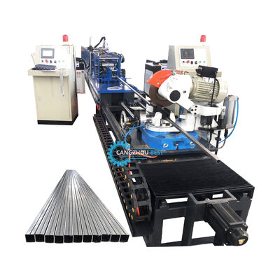 Máy cán tạo ống vuông hàn laser cỡ nhỏ 20x20mm