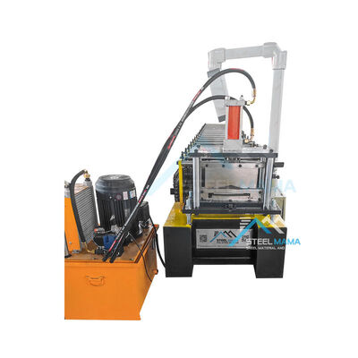 Tấm lợp dân dụng Tấm lợp mái Sleflock Máy tạo hình cuộn 3kw