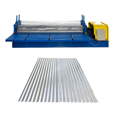 Máy cán định hình thùng trống dạng sóng Afica phổ biến