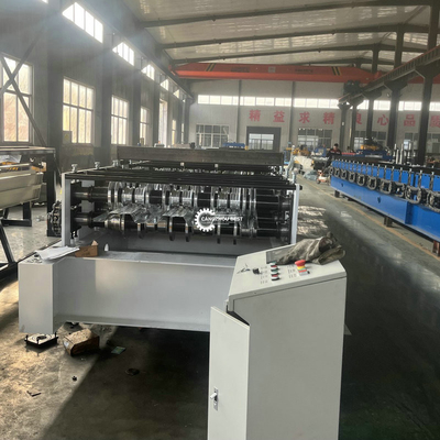 YX1000 0,3-1,2mm sàn sàn thép Profile Roll Forming Machine 380VAC Cho thị trường Thổ Nhĩ Kỳ