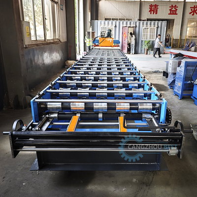 Tự động cắt thép mái nhà mái nhà tấm sườn bảng cuộn hình máy