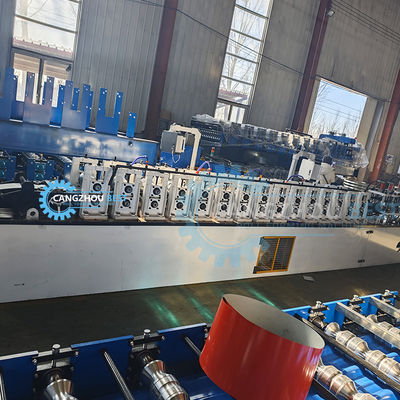 Máy tạo cuộn máy đóng cửa bằng thép thủy lực