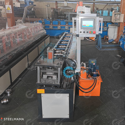Zambia phổ biến thép galvanized Rolling Shutter Profile Door Roller Roll Forming Machine