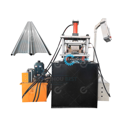 Thép độ dày 0,8mm khác biệt đúc màn tròn cửa Rolling Profile Roll Forming Machine