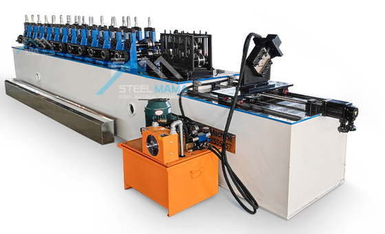 Máy chế biến cuộn và đường dây PLC tốc độ cao cho lưới trần nhà C U L T