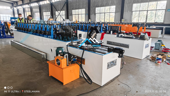 Máy chế biến cuộn và đường dây PLC tốc độ cao cho lưới trần nhà C U L T