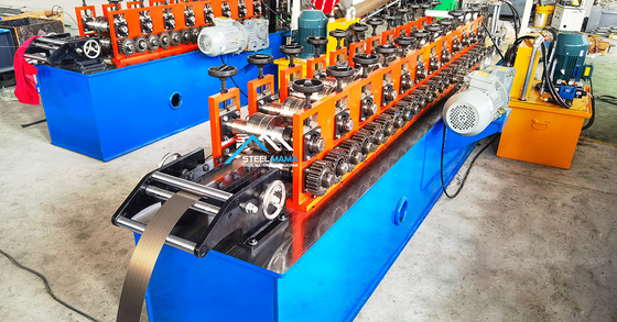 Máy chế biến cuộn cao tốc và đường ray với tốc độ chế tạo 12-14m/min
