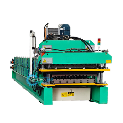 Color Steel Profile Hydraulic Double Layer Sheet Metal Roofing Machine Kiểm soát PLC