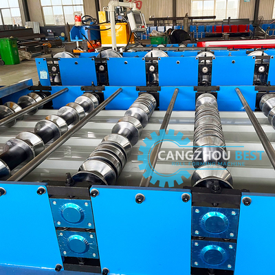 Chiều rộng cuộn 1220mm Tr4 Máy cán tấm lợp Làm hồ sơ thép