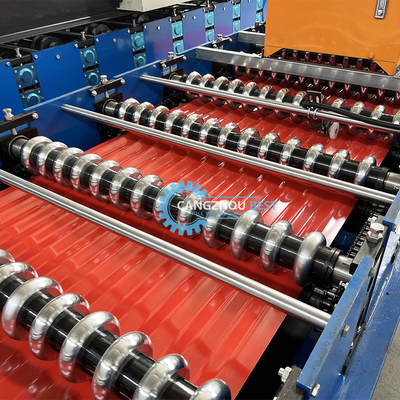 PPGI Dẫn dây chuyền Điện 3KW Profile lợp lợp lợp