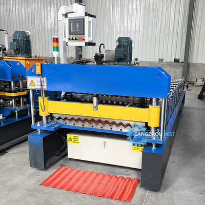PPGI Dẫn dây chuyền Điện 3KW Profile lợp lợp lợp