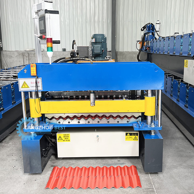 PPGI Dẫn dây chuyền Điện 3KW Profile lợp lợp lợp