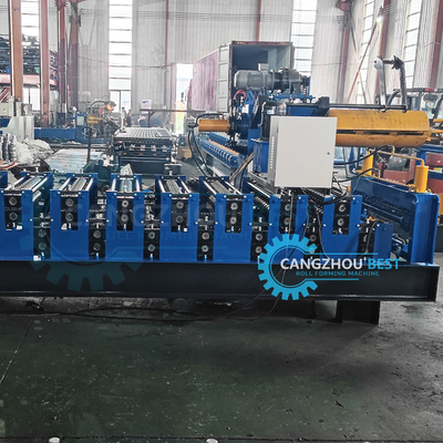 Xây dựng nhà hai lớp Hai hồ sơ mái tấm cuộn máy ép