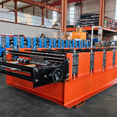 Thiết kế mới nhất cho Máy cán tôn tấm lợp thị trường rộng rãi với điều khiển PLC