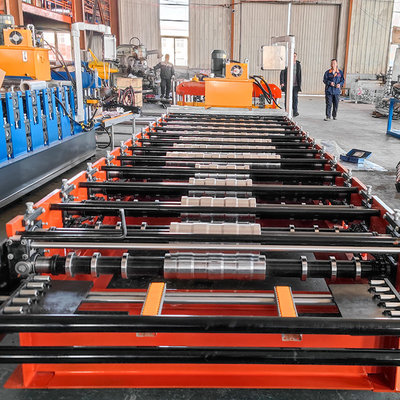 Thiết kế mới nhất cho Máy cán tôn tấm lợp thị trường rộng rãi với điều khiển PLC