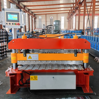 Thiết kế mới nhất cho Máy cán tôn tấm lợp thị trường rộng rãi với điều khiển PLC