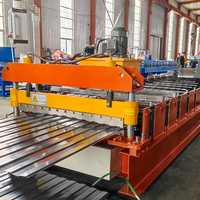 Thiết kế mới nhất cho Máy cán tôn tấm lợp thị trường rộng rãi với điều khiển PLC