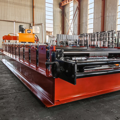 Thiết kế mới nhất cho Máy cán tôn tấm lợp thị trường rộng rãi với điều khiển PLC