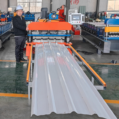 Máy chế tạo hình dáng tấm mái vải cuộn bằng thép màu