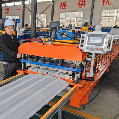 Máy chế tạo hình dáng tấm mái vải cuộn bằng thép màu
