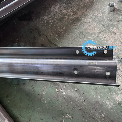Thép Độ dày 4mm Sắt thay đổi nhanh 2&amp;3 sóng Crash Barrier Roll Forming Machine