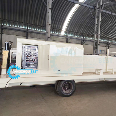 Máy tạo cuộn tấm mái nhà hệ thống K-Span di động