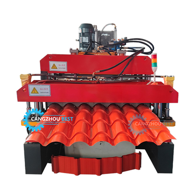 Máy chế biến cuộn gạch treo bằng thép màu