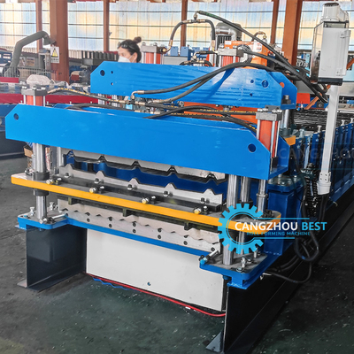 Delta PLC tự động Kiểm soát hai lớp mái ván Roll hình thành máy