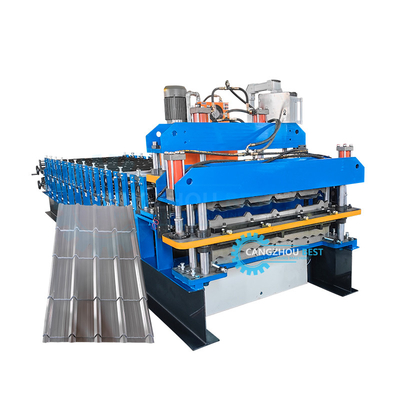 Máy cán tấm lợp ngói 3kw 20mm tráng men