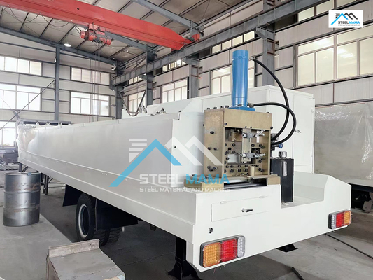 Diesel 914mm Feeding Width K Span Roll Forming Machine cho các tấm 610mm