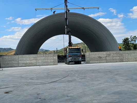PPGI GI Mobile K Span Roll Forming Machine cho các cấu trúc bê tông và thép