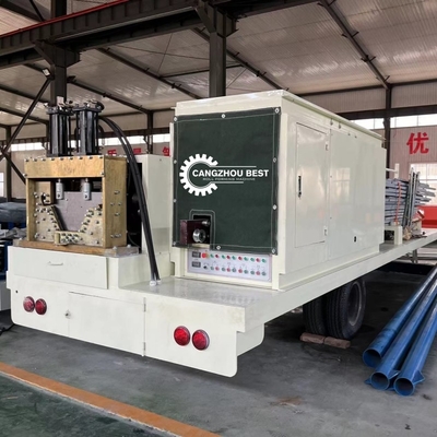 PPGI GI Mobile K Span Roll Forming Machine cho các cấu trúc bê tông và thép