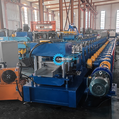 Plc Control Full Auto C Z Interchange Roll Forming Machine hộp số truyền động
