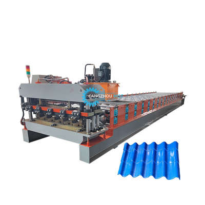 Máy chế biến cuộn gạch mái nhà chuyên nghiệp cho sản xuất tấm tường mái nhà thép