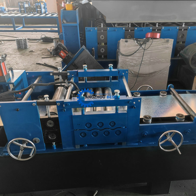 Máy cắt thủy lực tự khóa kẽm thép khung cửa cuộn hình máy