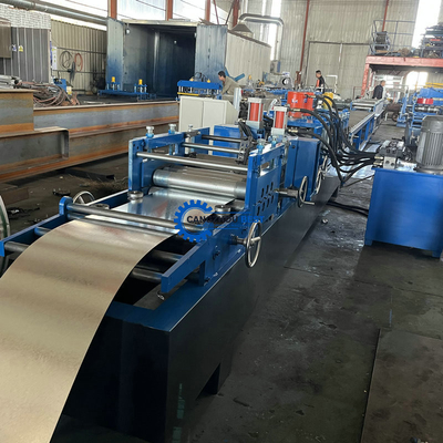 Máy cắt thủy lực tự khóa kẽm thép khung cửa cuộn hình máy