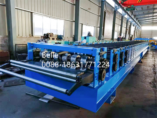 Máy tạo cuộn gạch cắt thủy lực bằng thép nhôm