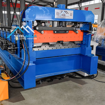 Máy tạo cuộn sàn thép có độ dài cắt có thể điều chỉnh cho công suất tải 13T