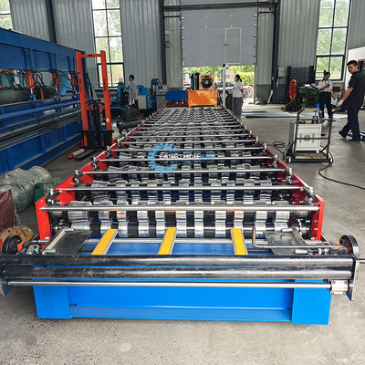 PPGI GI Steel Profile Zee Tile Roll Forming Machine với độ chính xác cao trong vòng 1mm