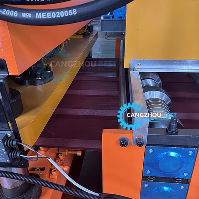 Máy cắt thủy lực 5.5kw Power Color Steel Profile Nga Chiếc gạch