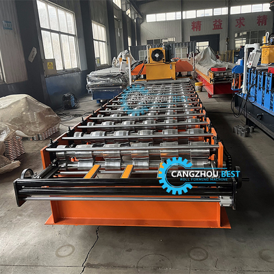 Máy cắt thủy lực 5.5kw Power Color Steel Profile Nga Chiếc gạch