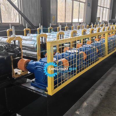 Máy cắt thủy lực Trapezoid Step Tile Making Roll Forming