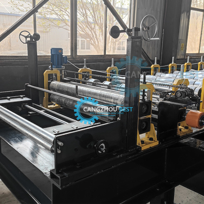 Máy cắt thủy lực Trapezoid Step Tile Making Roll Forming