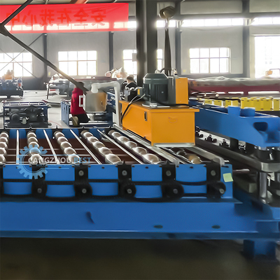 Hệ thống điều khiển PLC 22steps Rollers Steel Profile Roofing Tile Roll Forming Machine