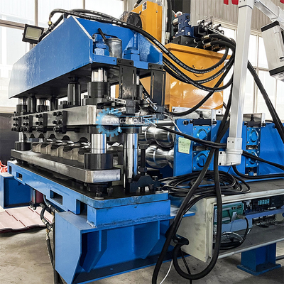 Hệ thống điều khiển PLC 22steps Rollers Steel Profile Roofing Tile Roll Forming Machine