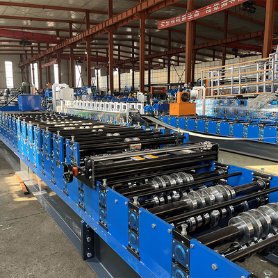 Thép Profile Lớp hai High Rib Zimbabwe phổ biến mái nhà tấm cuộn hình máy