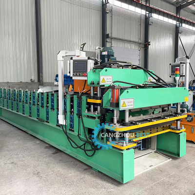 YX840&amp; 836 Máy tạo cuộn tấm màu mái hai lớp bằng hồ sơ thép